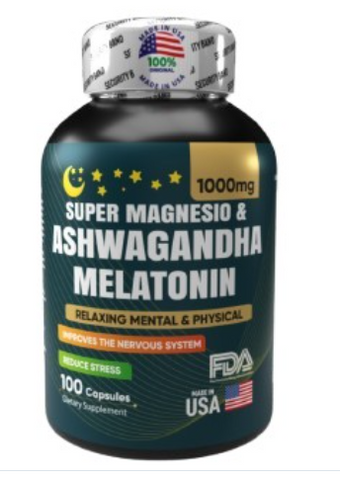 SUPER MAGNESIO ASHWAGAN KSM-66+MELATON