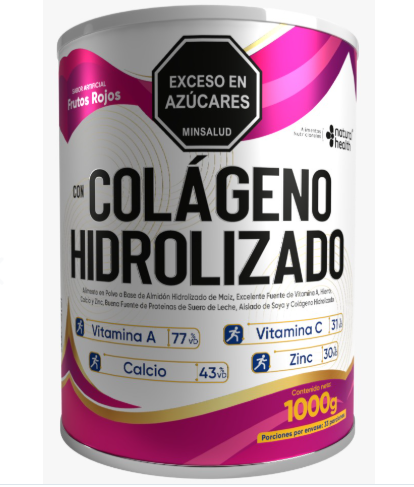 Colágeno Hidrolizado Frutos Rojos